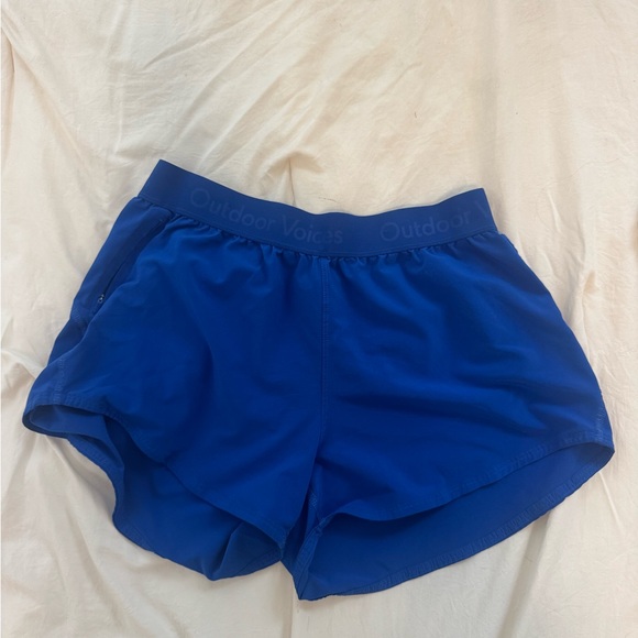 Outdoor Voices Pants - Outdoor Voices Royal Blue Athletic Shorts